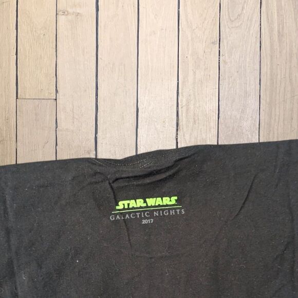 Star Wars AOP Galactic Nights Galaxy Constellation XXL Shirt - Picture 5 of 7